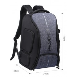 Рюкзак Beschoi Waterproof Backpack 25L Nature Wander 08 (Black gray)